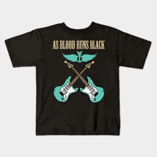 AS BLOOD RUNS BLACK BAND Kids T-Shirt